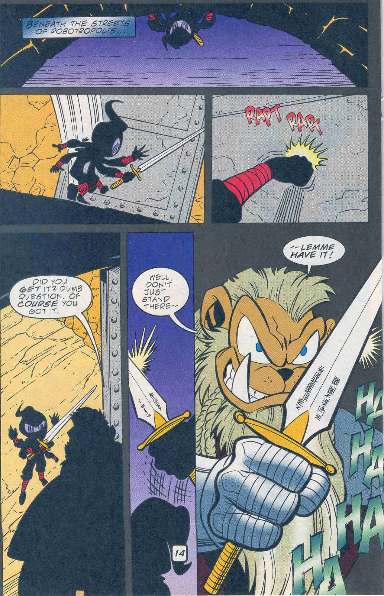 Sonic - Archie Adventure Series February 2001 Page 14
